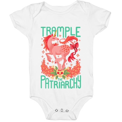 Trample The Patriarchy Baby One Piece